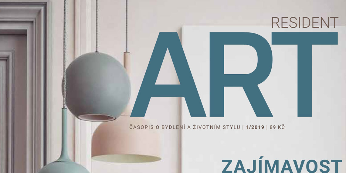 Klientský magazín Resident ART jaro - léto 2019