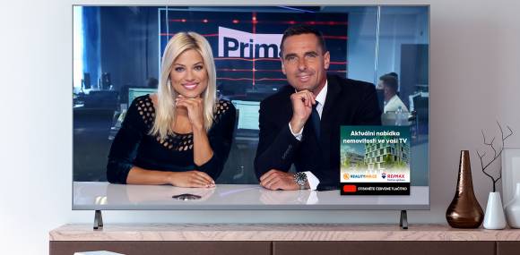 Realitní síť RE/MAX je historicky prvním realitním partnerem Smart TV.